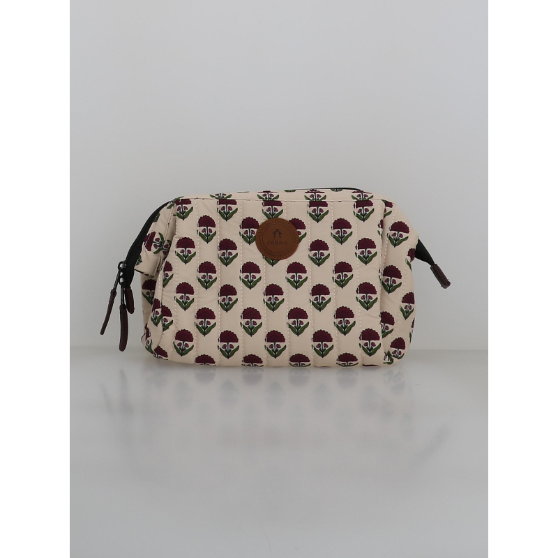 Trousse de toilette aruba beige - Cabaïa