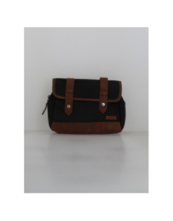 Trousse de toilette trogir noir marron - Cabaïa