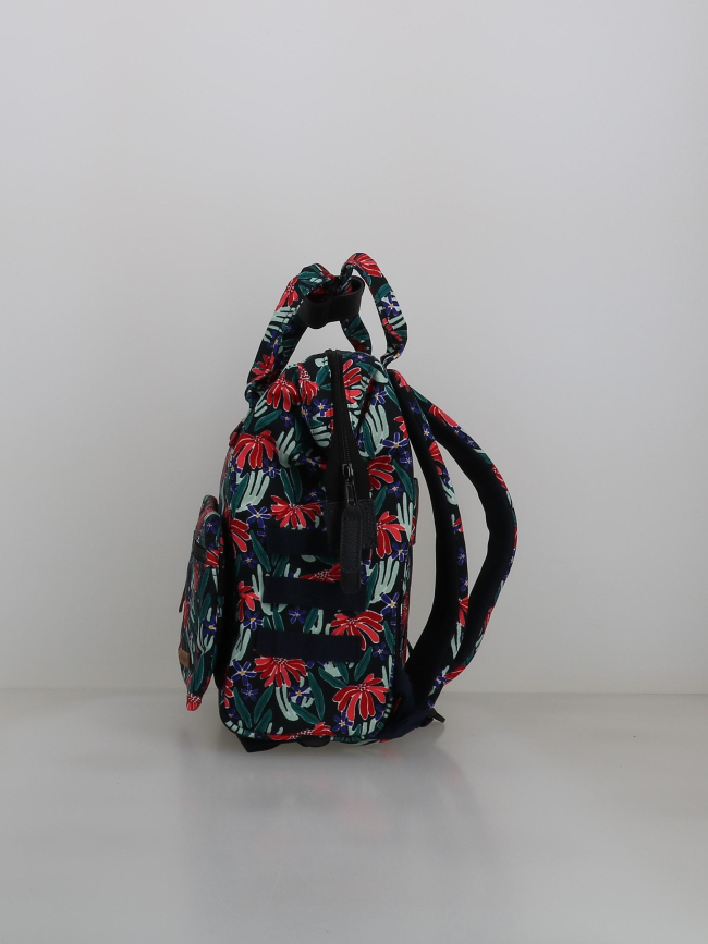 Sac à dos small adventurer edea noir rouge - Cabaïa