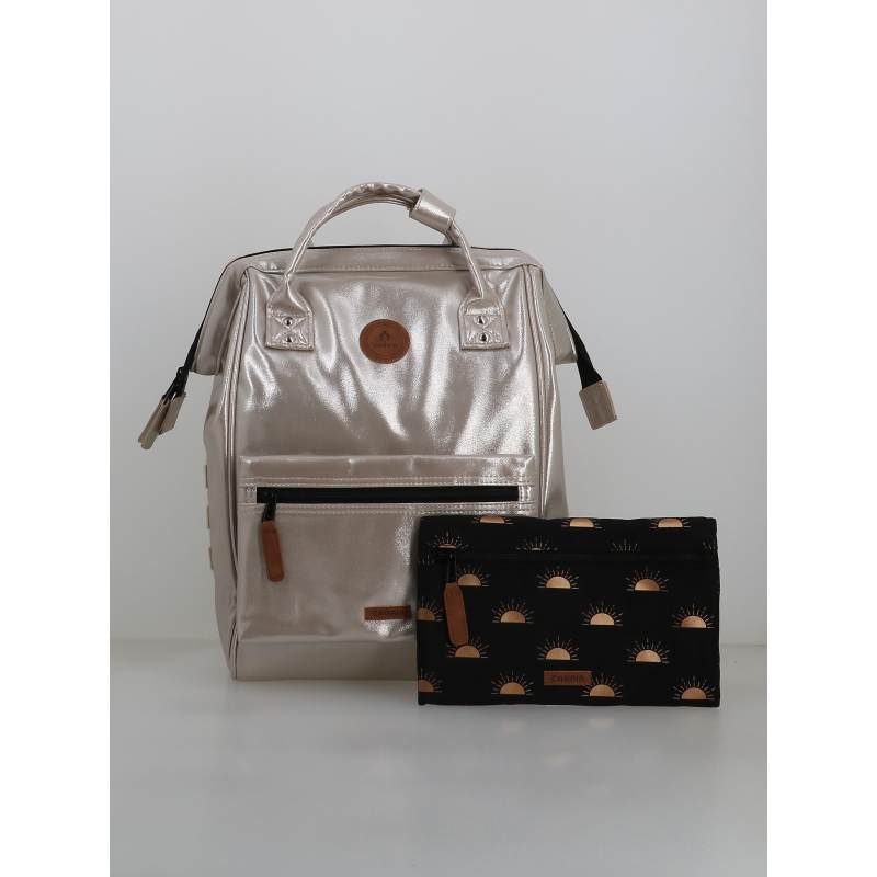 Sac à dos medium adventurer honolulu argenté - Cabaïa