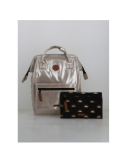 Sac à dos medium adventurer honolulu argenté - Cabaïa