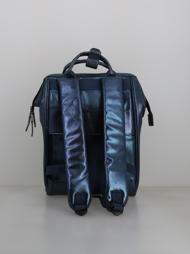 Sac à dos medium adventurer métallisé larissa bleu - Cabaïa