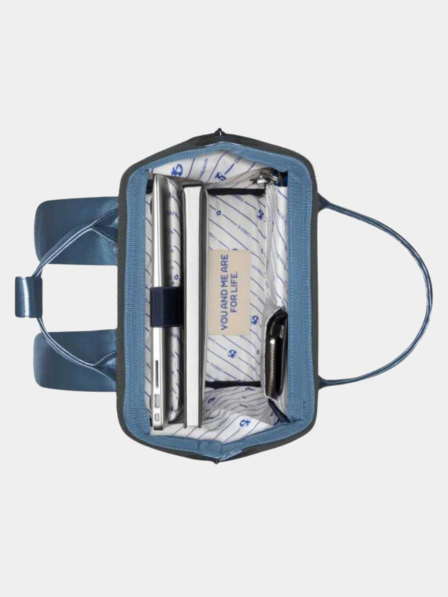 Sac à dos medium adventurer métallisé larissa bleu - Cabaïa