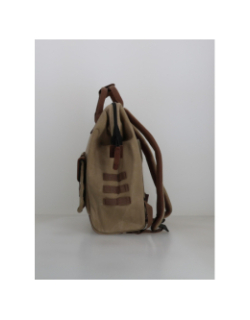 Sac à dos medium adventurer rabat beige - Cabaïa