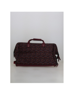 Sac de voyage imprimé all over lausanne violet - Cabaïa