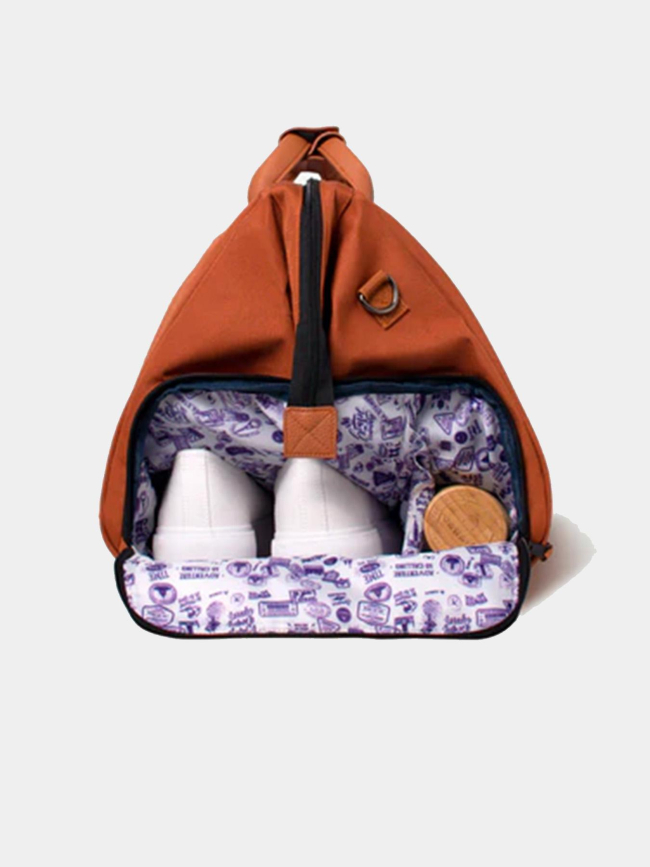 Sac de voyage turin marron - Cabaïa