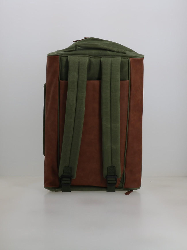 Sac de voyage nicosia kaki marron - Cabaïa