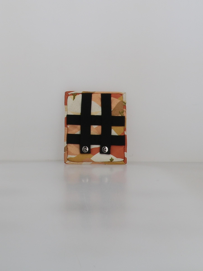 Pochette latérale mini pachuca orange beige - Cabaïa