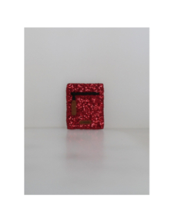 Pochette latérale mini sequins rue de la hotte rouge - Cabaïa