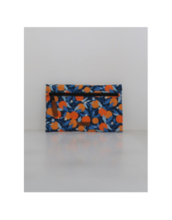 Pochette avant large verona bleu orange - Cabaïa