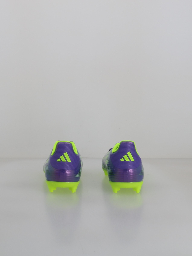 Chaussures de football f50 league fg/mg violet enfant - Adidas