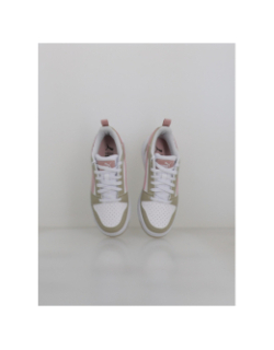 Basket rebound v6 low blanc et rose fille - Puma