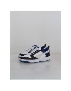 Baskets rebound v6 low blanc et bleu ado - Puma
