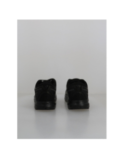 Baskets caden uni noir homme - Endurance