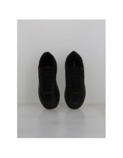 Baskets caden uni noir homme - Endurance