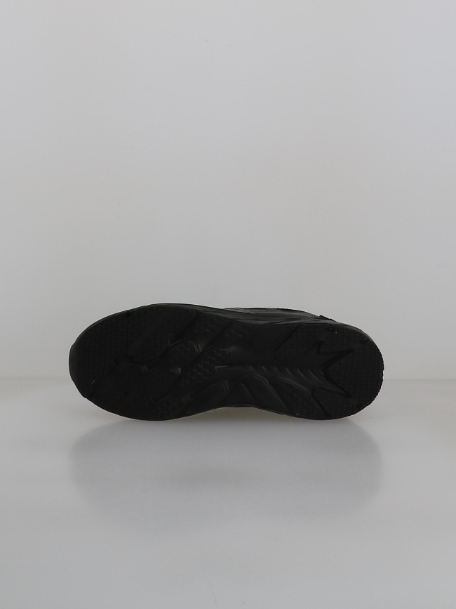 Baskets caden uni noir homme - Endurance