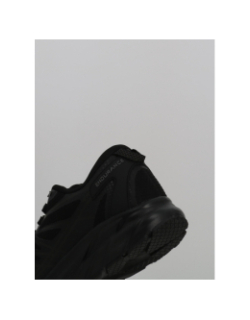 Baskets caden uni noir homme - Endurance