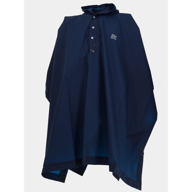 Poncho de pluie pika bleu marine enfant - Élémenterre