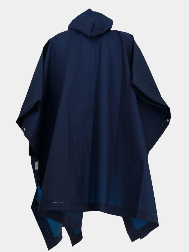 Poncho de pluie pika bleu marine enfant - Élémenterre