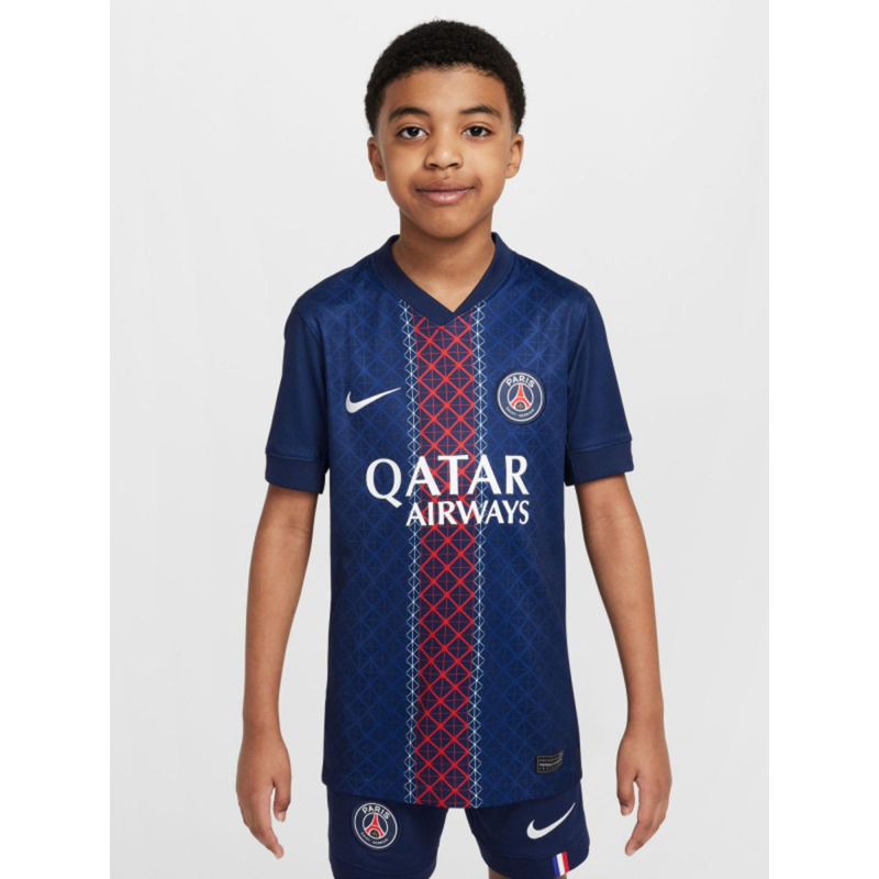 Maillot de football psg domicile 24/25 replica bleu enfant - Nike