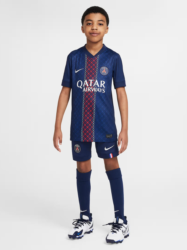 Short de football psg domicile 25/26 bleu enfant - Nike