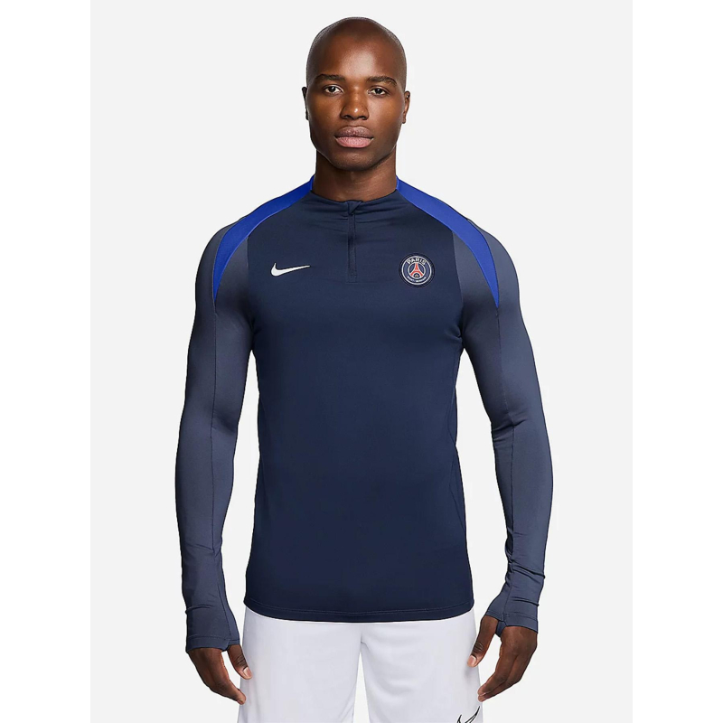 Haut d'entrainement de football psg 25/26 bleu homme - Nike