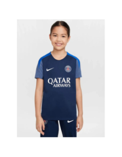 Haut d'entrainement manches courtes psg 25/26 bleu enfant - Nike