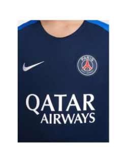 Haut d'entrainement manches courtes psg 25/26 bleu enfant - Nike