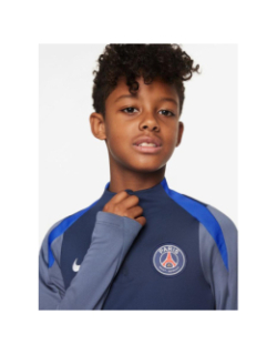 Haut d'entrainement de football psg 25/26 bleu enfant - Nike