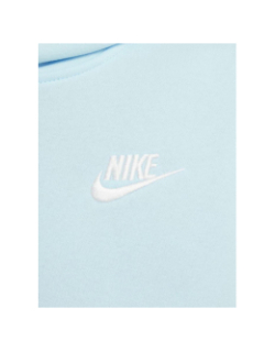 Sweat à capuche nsw club fleece bleu ciel enfant - Nike