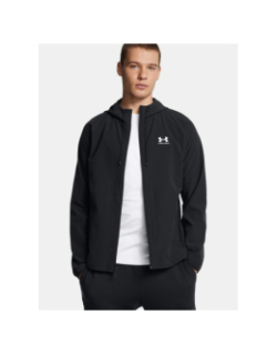 Veste coupe-vent ua stretch woven noir homme - Under Armour