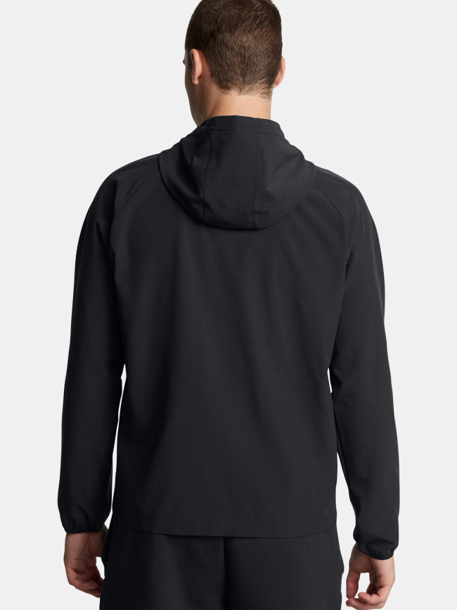 Veste coupe-vent ua stretch woven noir homme - Under Armour