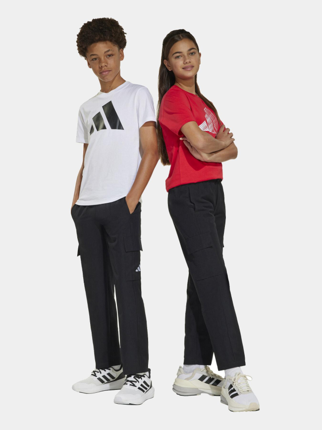 Pantalon jogging cargo wv c pt noir enfant - Adidas