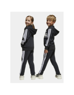 Ensemble de survêtement 3s noir et gris enfant - Adidas