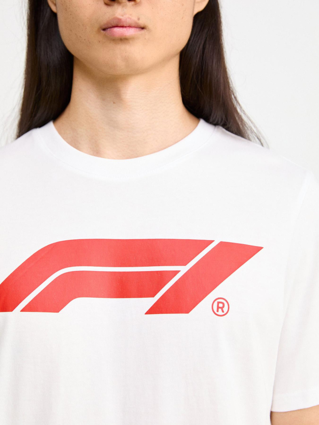 T-shirt à logo essentials f1 blanc homme - Puma