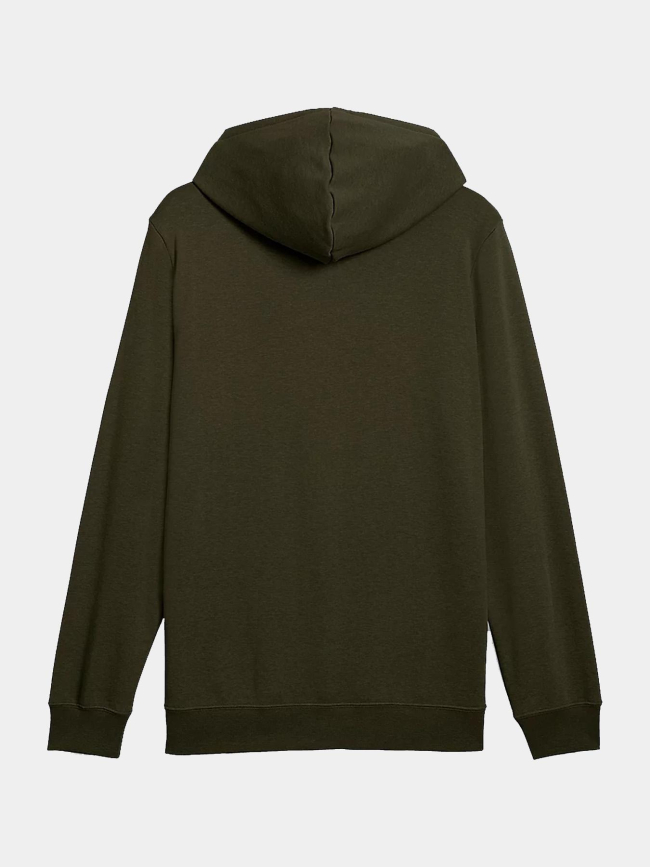 Sweat à capuche essentials color kaki homme - Puma