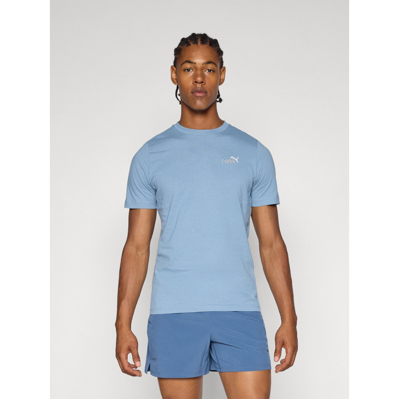 T-shirt ess 2 color small bleu homme - Puma