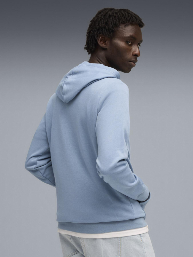 Sweat à capuche ess 2 color small bleu homme - Puma