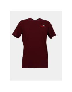 T-shirt essential color bordeaux homme - Puma