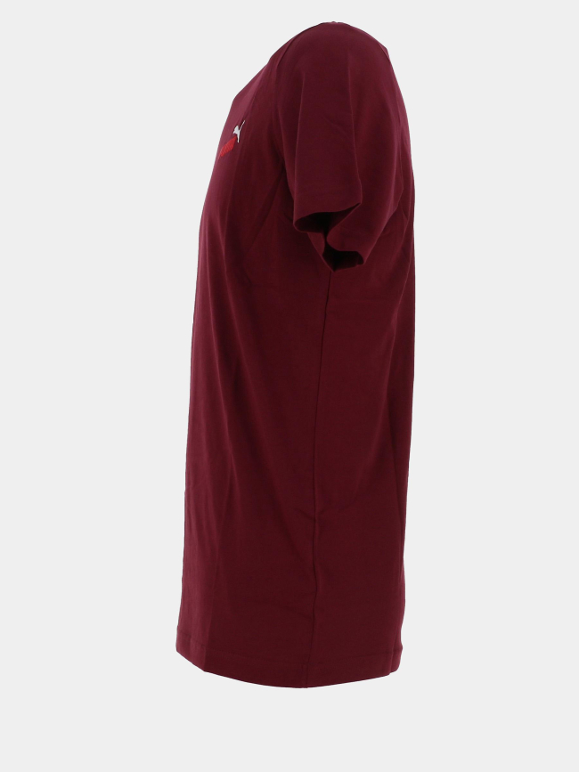 T-shirt essential color bordeaux homme - Puma