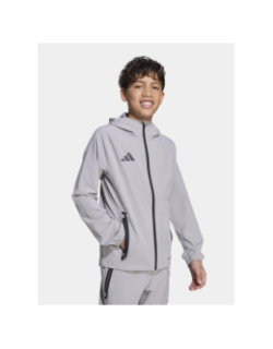 Veste tiro 25 competion vis tech gris enfant - Adidas