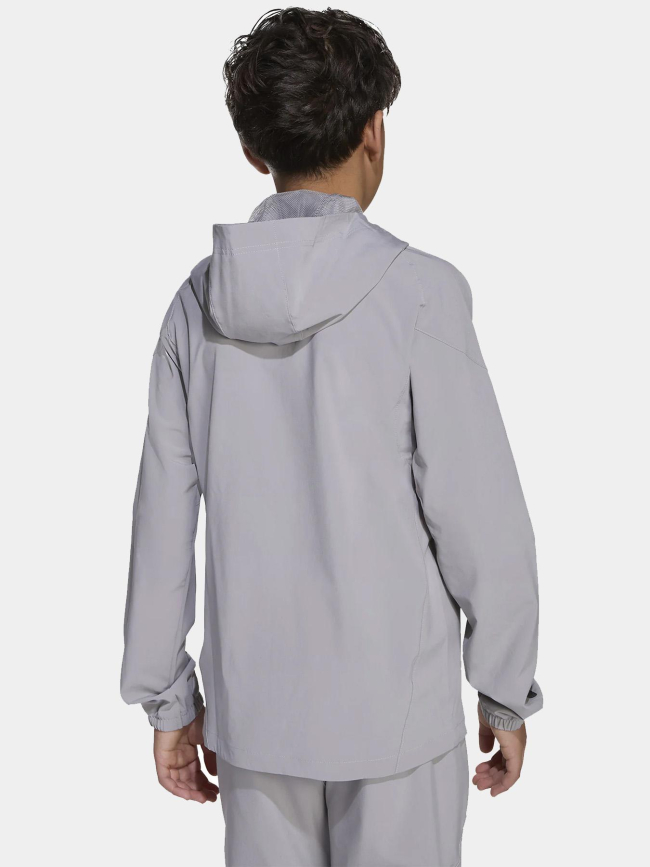 Veste tiro 25 competion vis tech gris enfant - Adidas