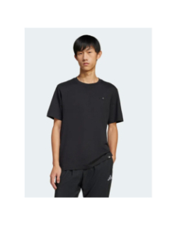 T-shirt lounge slide graphic noir homme - Adidas