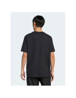 T-shirt lounge slide graphic noir homme - Adidas