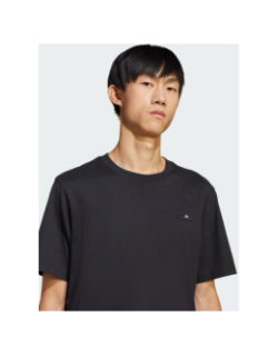 T-shirt lounge slide graphic noir homme - Adidas