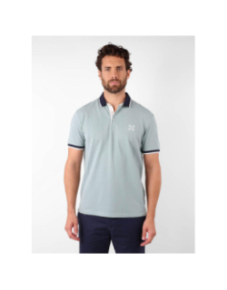 Polo manches courtes nachem bleu homme - Oxbow