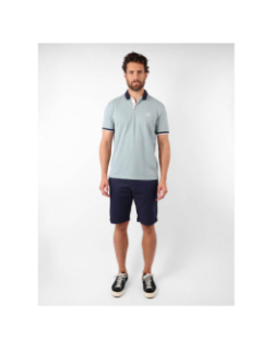 Polo manches courtes nachem bleu homme - Oxbow