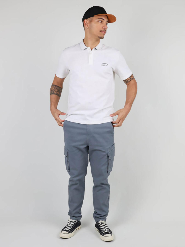 Polo manches courtes nazak blanc homme - Oxbow