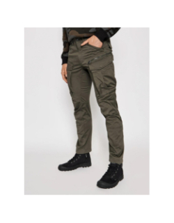 Pantalon rovic zip 3d regular kaki homme - G Star