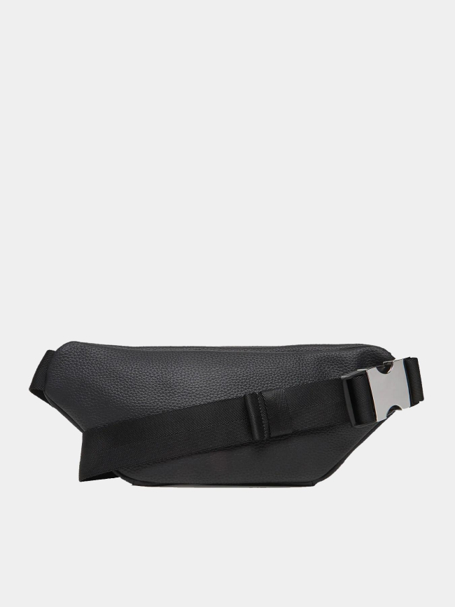 Sac ceinture en simili cuir perforé noir homme - Hugo